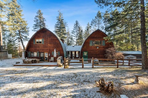 🏔Whitefish Pine Cabin on 5 acres⛰