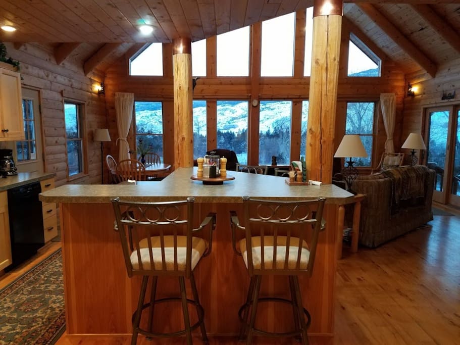 Kitchen and great room