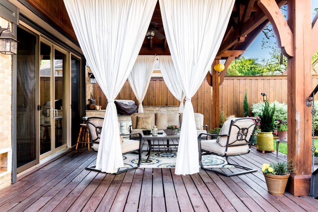Deck area