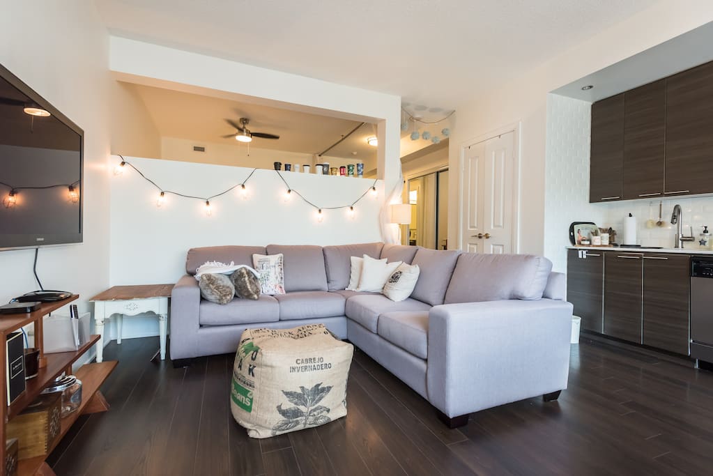 extremely comfortable sectional sofa