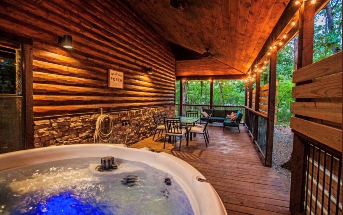 Amida❣️ロイヤルドルトン❣️AUTUMN BREEZE 秋のそよ風 Second Wind: Kid & Pet Friendly Hot Tub, Fire pit - Cabins for