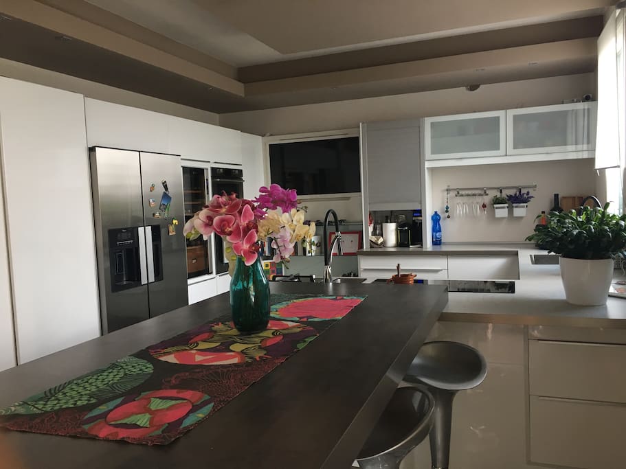 Kitchen and dining room