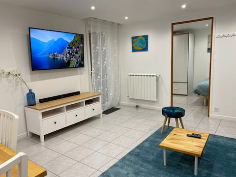 Successful Airbnb property: 2-room garden in the city center, 20 minutes from Paris in Antony