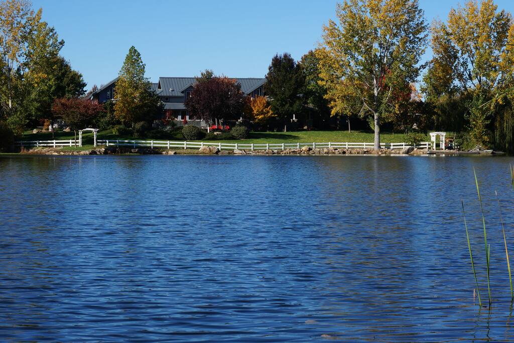 View from lake trail