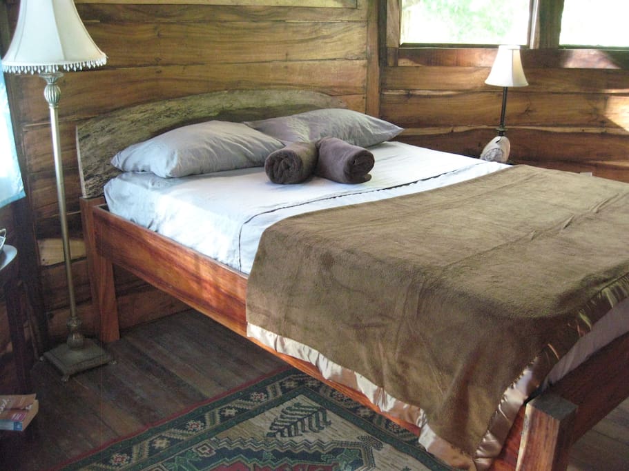 cozy cabin feel with orthopedic mattresses