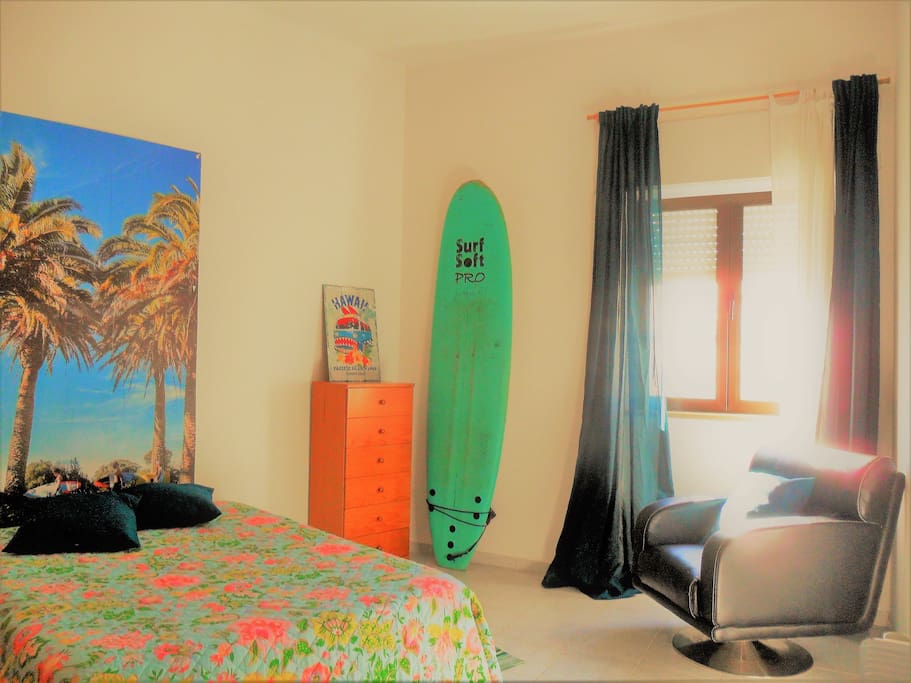 Sunny and colourful room
