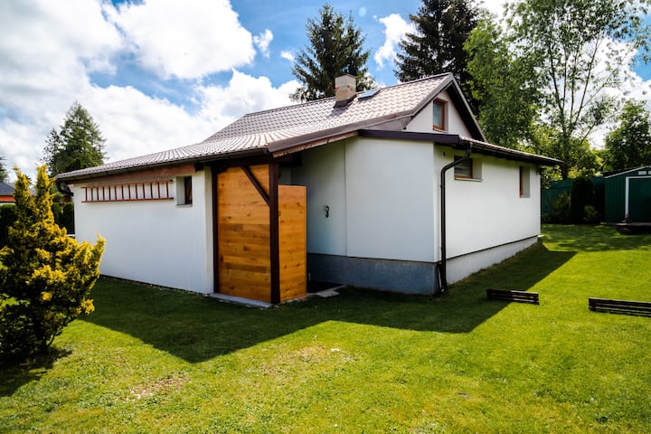 Chalet with garden near Prague