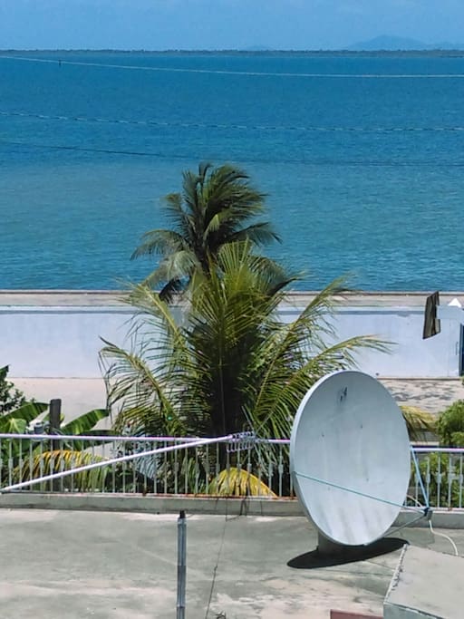 Beautiful ocean view from the balcony!