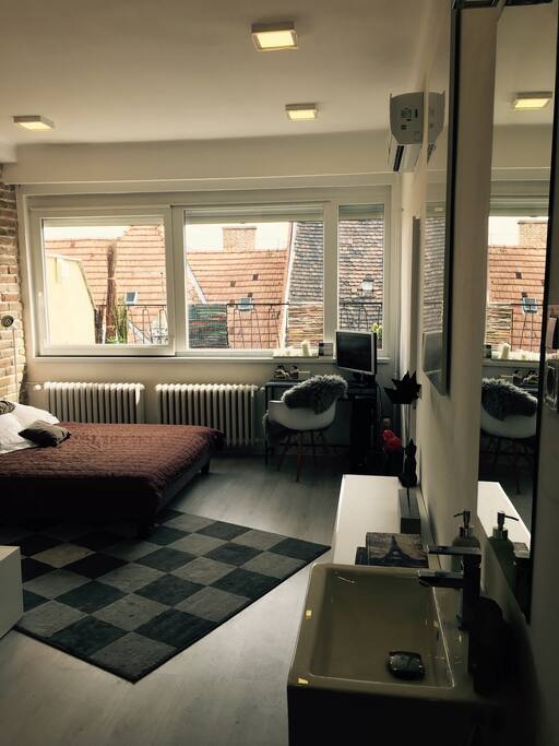 Your private room with private bathroom.