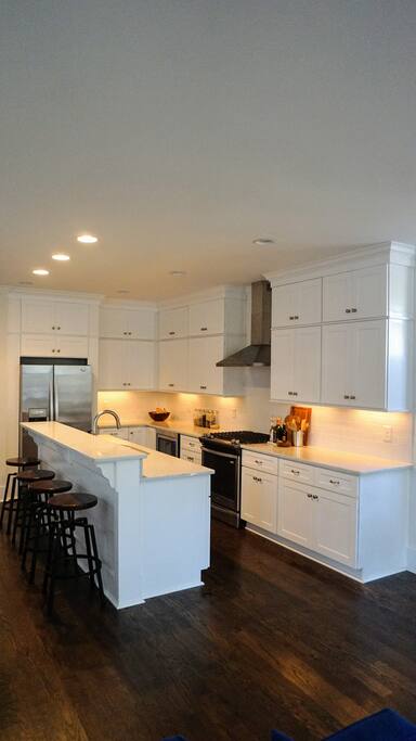 Chef's kitchen.