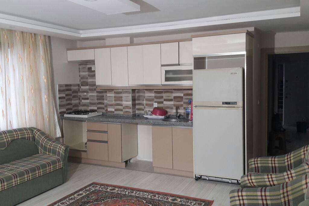 salon+açık mutfak