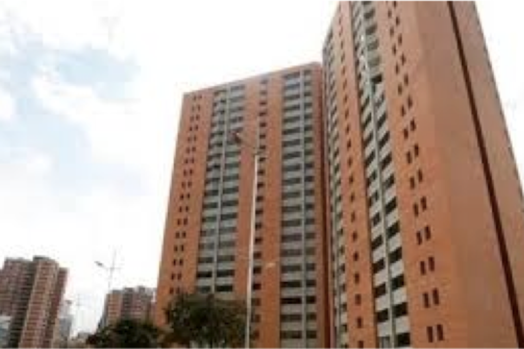 Vista del conjunto residencial