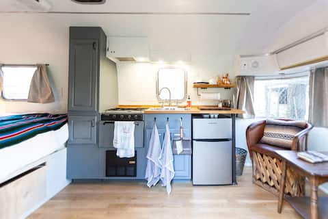 Successful Airbnb property: Urban Micro-Farmstay Airstream in Rosewood