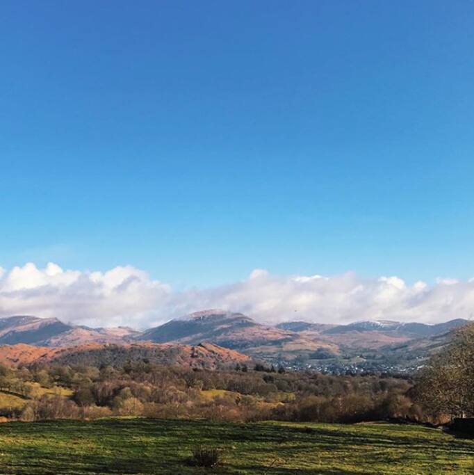 View from The Drunken Duck Inn