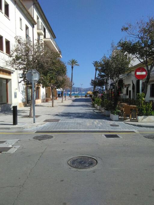 distance to the beach