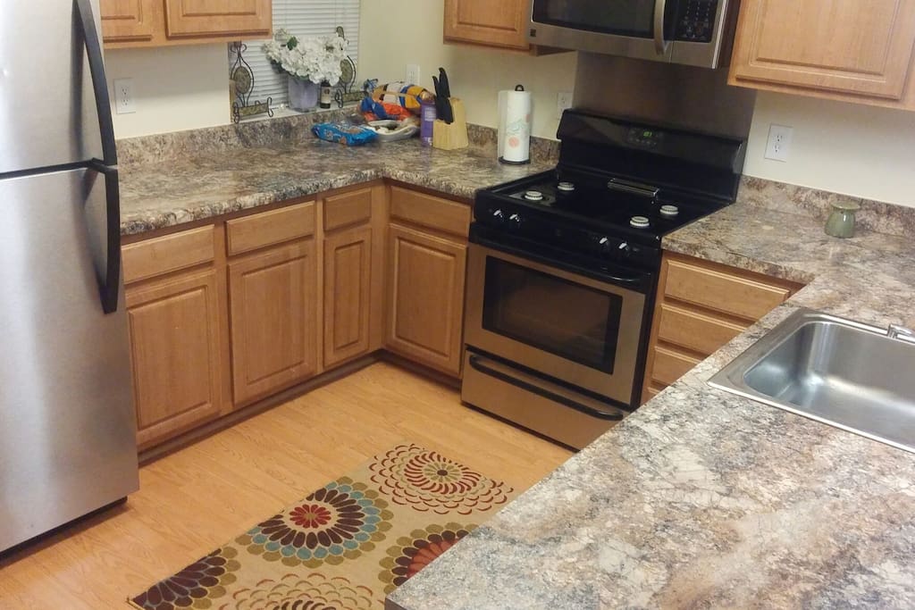 beautiful stainless steel kitchen