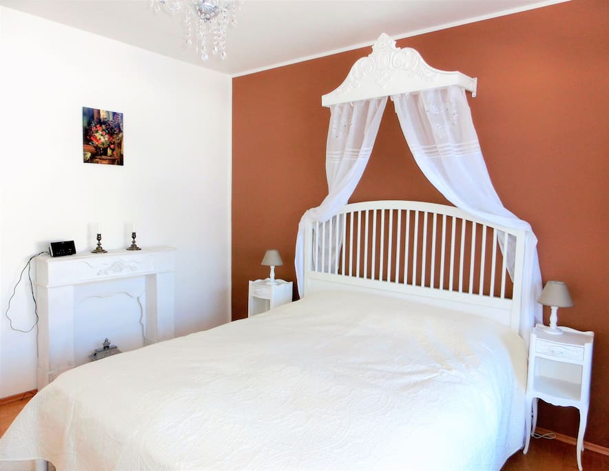 Romantisches Schlafzimmer