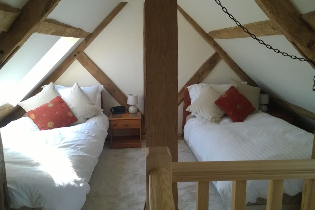 Or extra long single beds.
