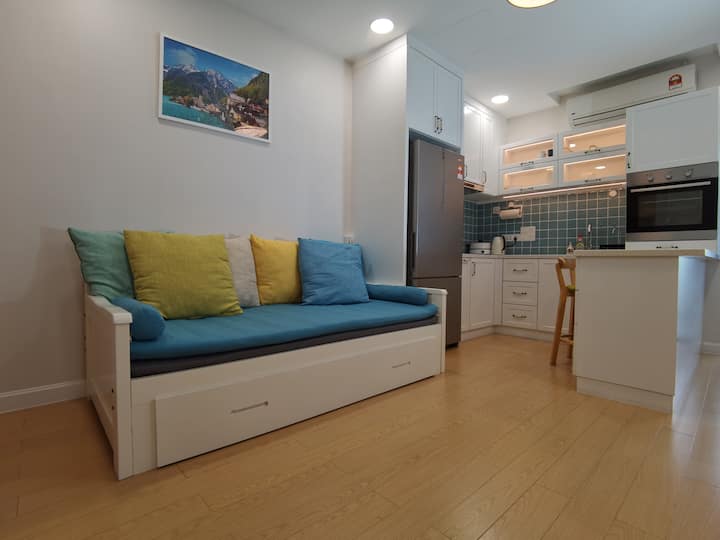 ✦Attic✦sky Garden Private Pool Luxury Family Suite - Malacca