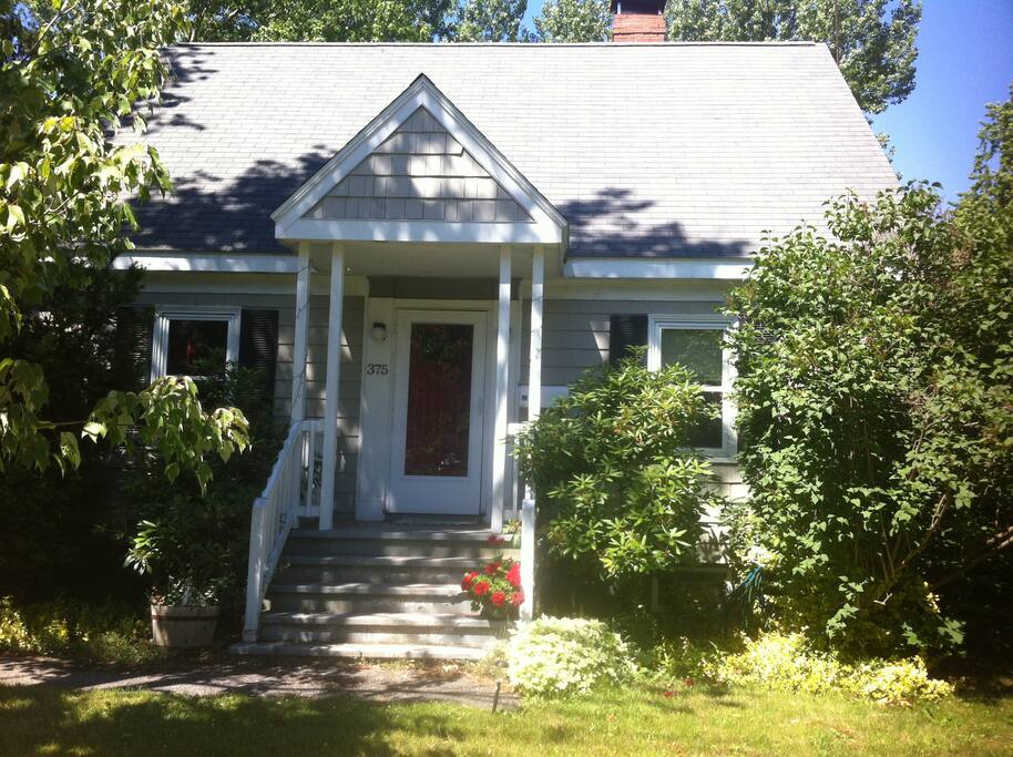 Welcoming front entrance