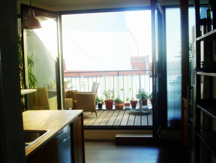 110 m2 Loft with view over Berlin - Lofts for Rent in Berlin, Berlin ...