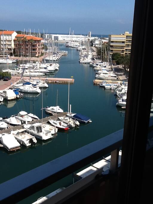 Vue marina et mer