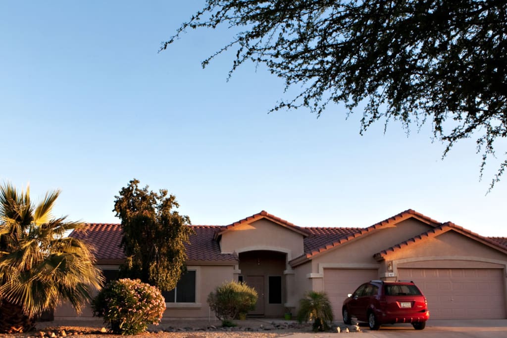 Our home is located in a safe and quiet neighborhood.