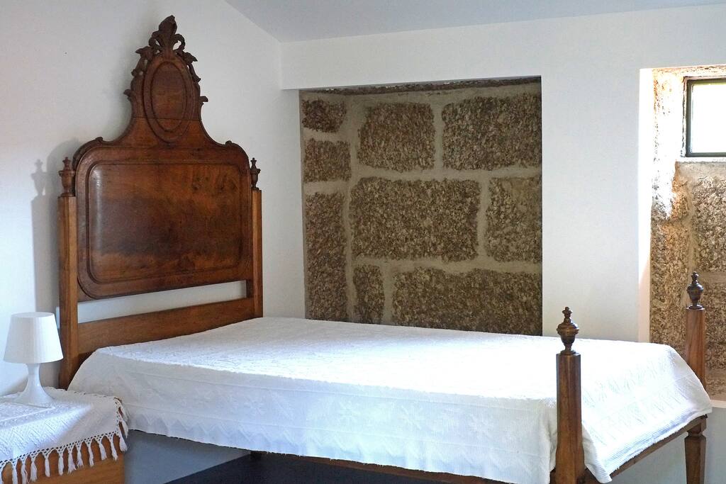 Some corners of the ancient house have been untouched and the granite stone walls can still be seen.