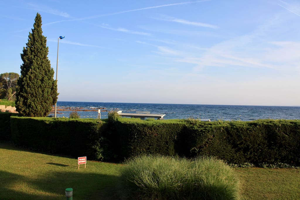 Vue Mer et Jardin