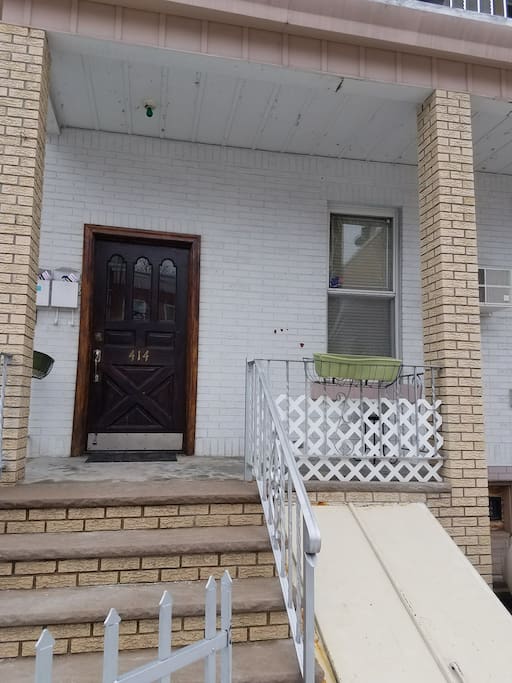 Front of house.