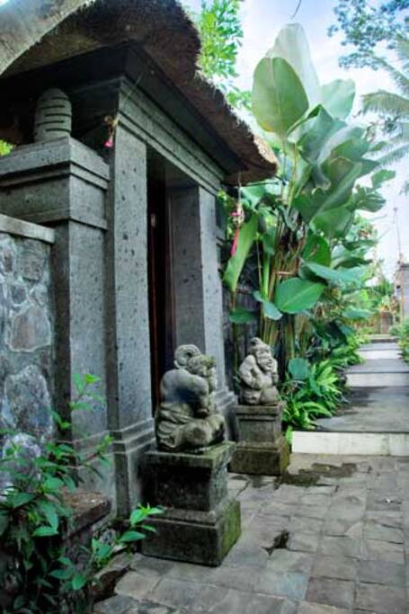 Private entrance