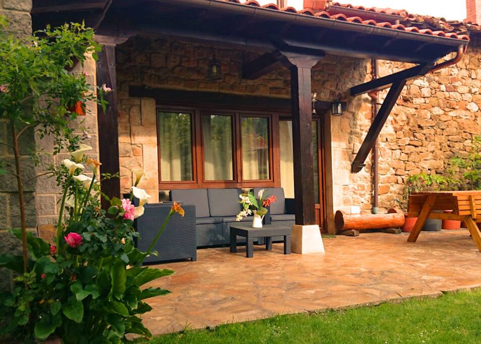 Vista del jardin