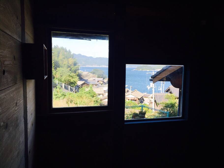 sea view from single room