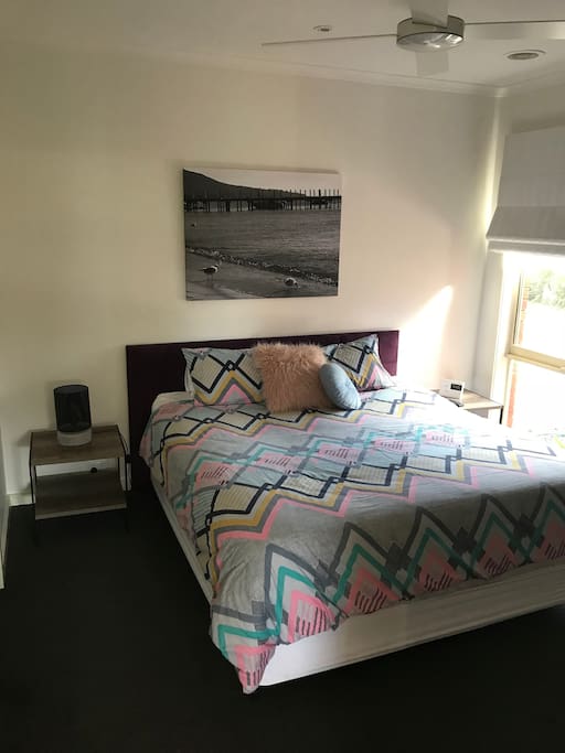 Master bedroom king bed