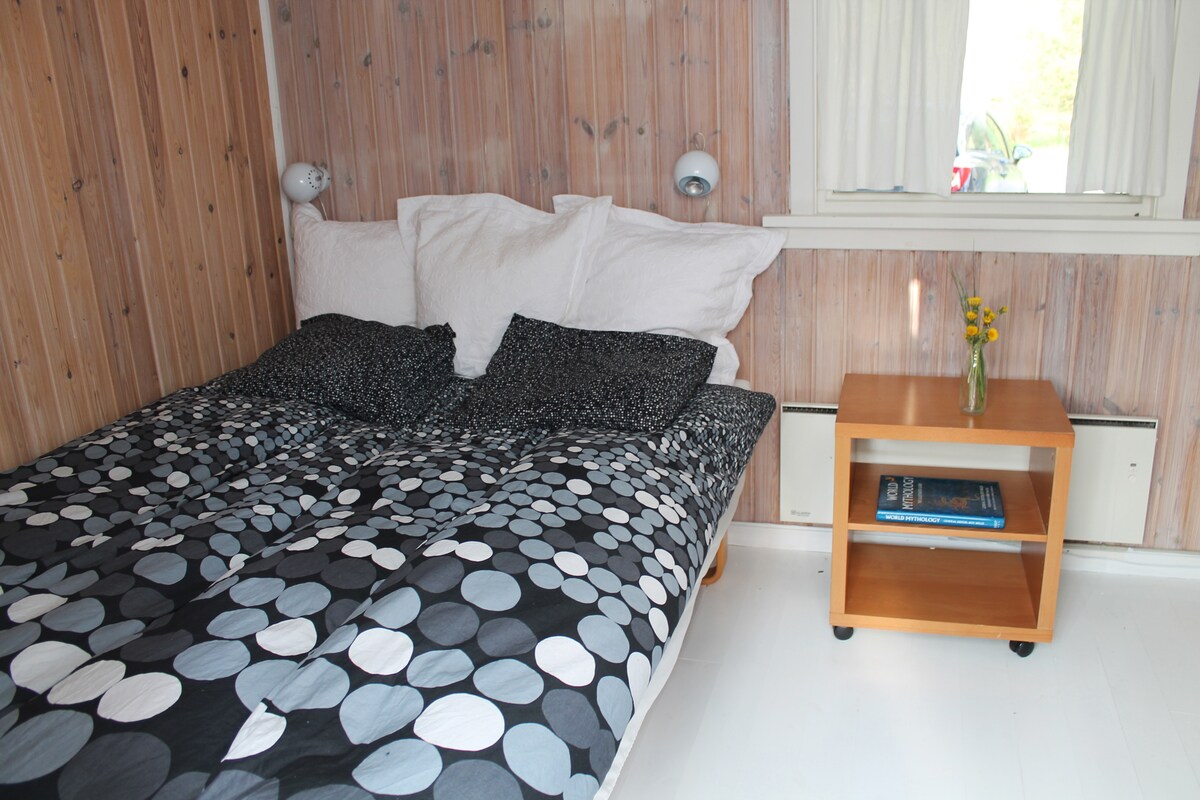 Втора спална соба со брачен кревет.