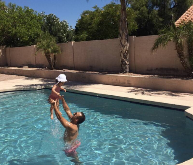 New Tiled pool !