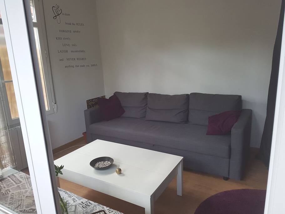 Salón, habitación / Living room, bedroom