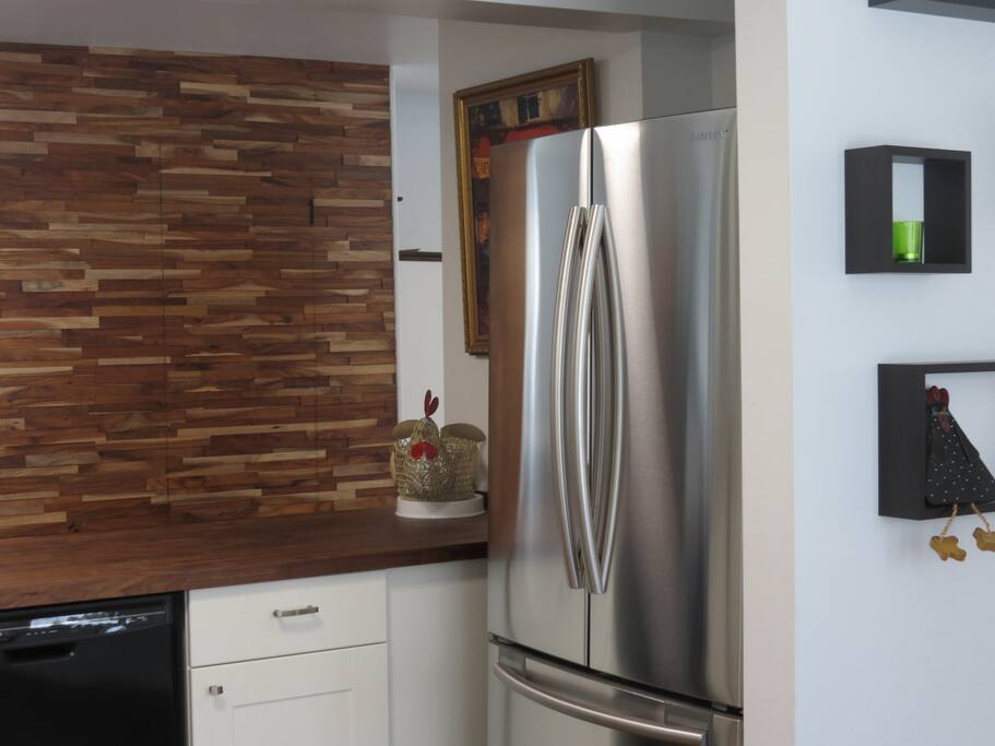 cuisine avec appareils en inox