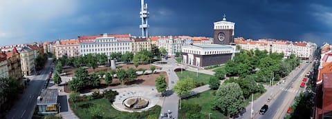 Nice apartment in the center of Prague for four.