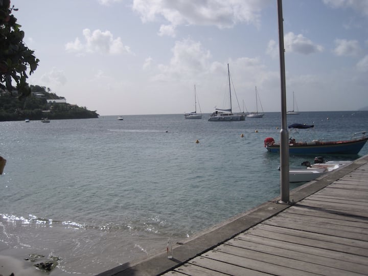 Seaview apartment with private parking Condominiums for Rent in Les