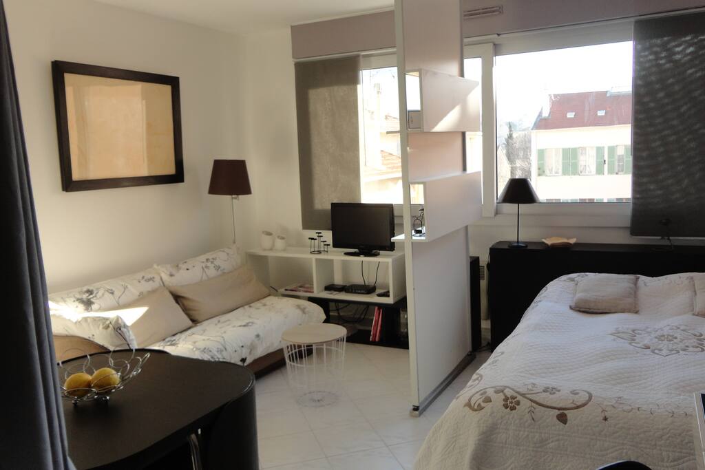 Grand séjour -chambre 26 m2