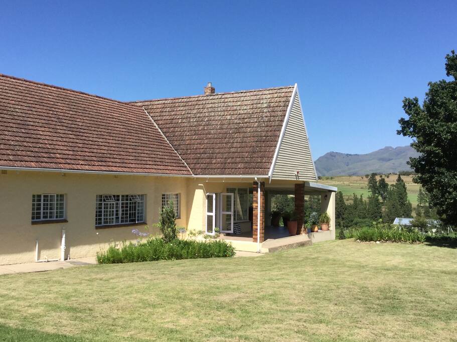 View of house with patio area