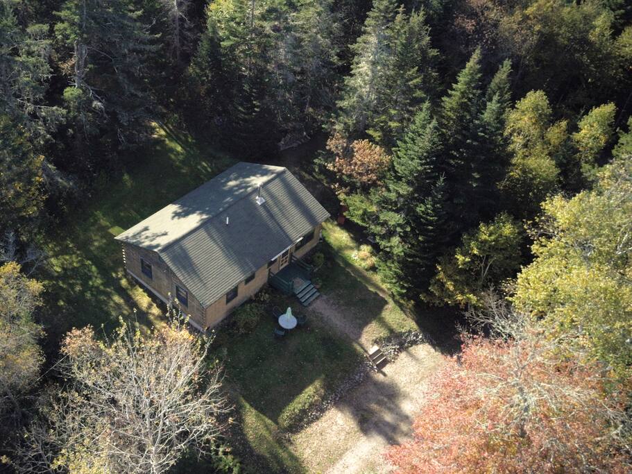 From the air