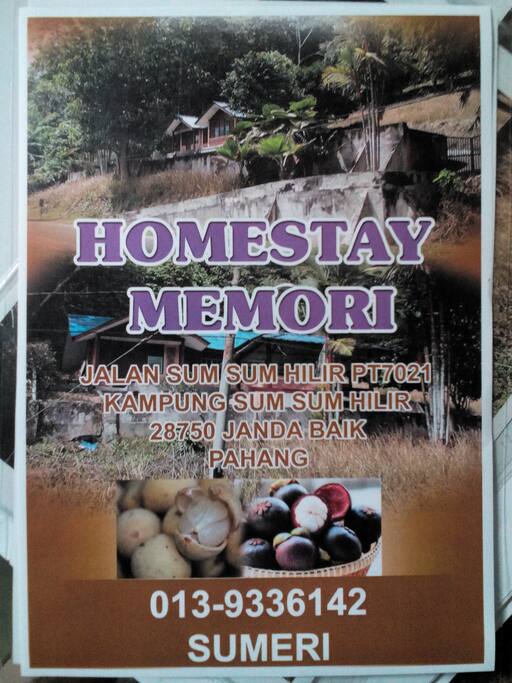 Sumeri 013-933 6142 (contact person) / Faizal 013-362 5503 (owner)