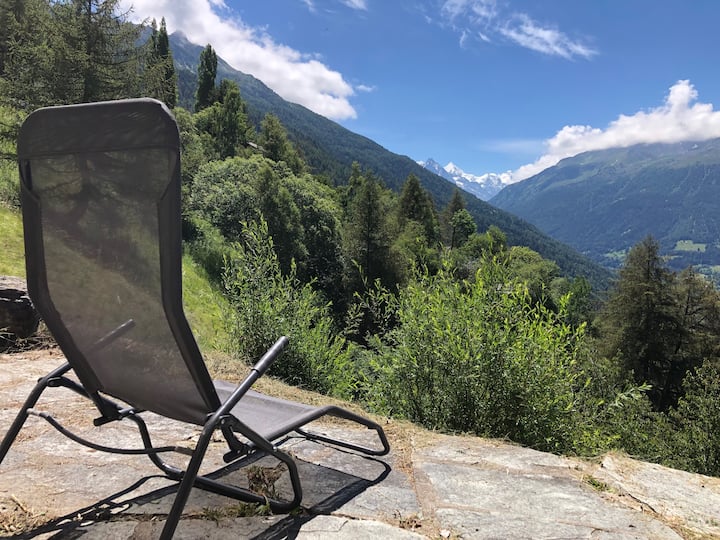 Joli Appartement 2 Personnes. Vue Imprenable! - Zinal