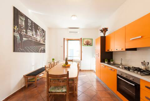 Flatinrome Trastevere A - Terrace + Wifi + Jacuzzi