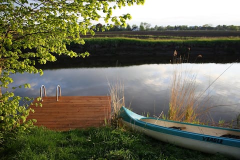 Apartment in the"farmhouse on the river"