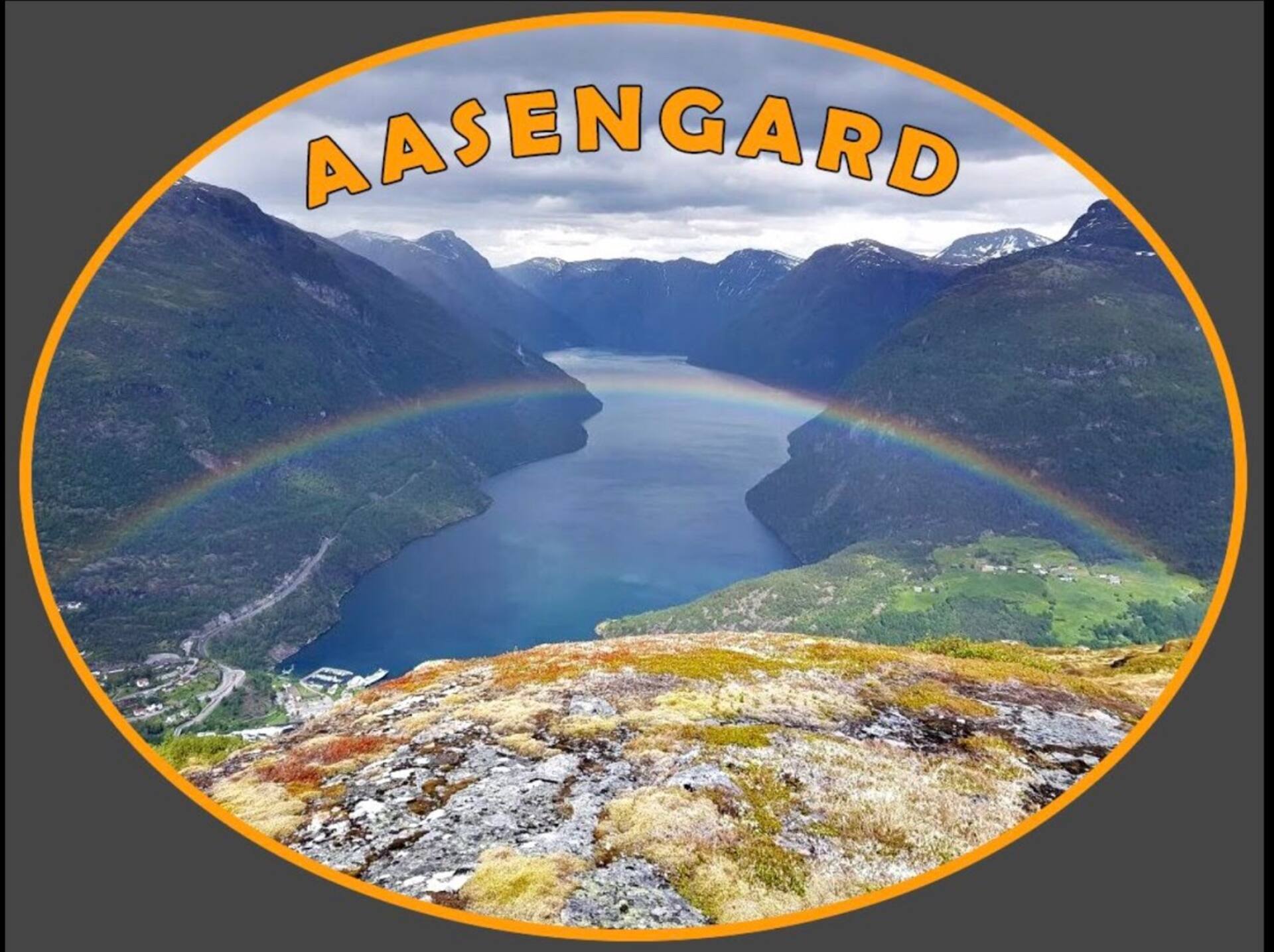 Aasengard The farm on the hill