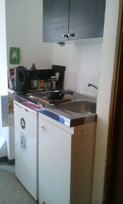 kitchenette fonctionnelle