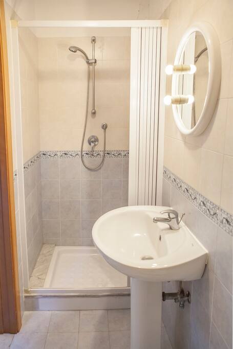 bathroom with shower